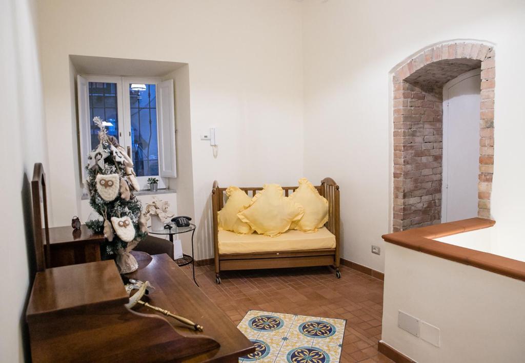 A seating area at Il Normanno Home