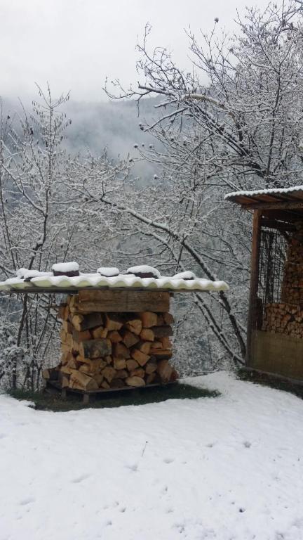 Albergo la Valle v zimě