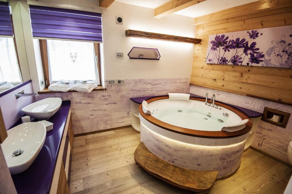Kúpeľňa v ubytovaní Chalet Tobià