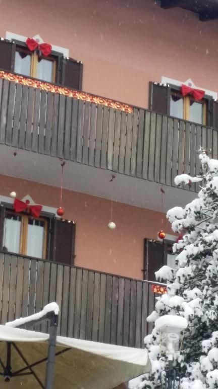 Balkón nebo terasa v ubytování Albergo la Valle