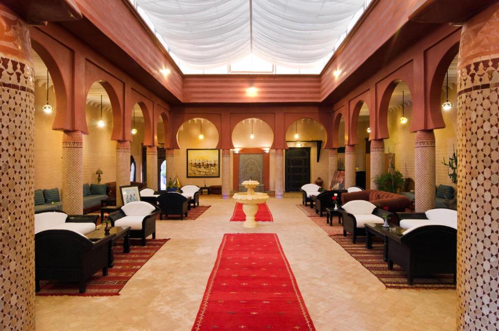 Posezení v ubytování Palais Riad Berbère