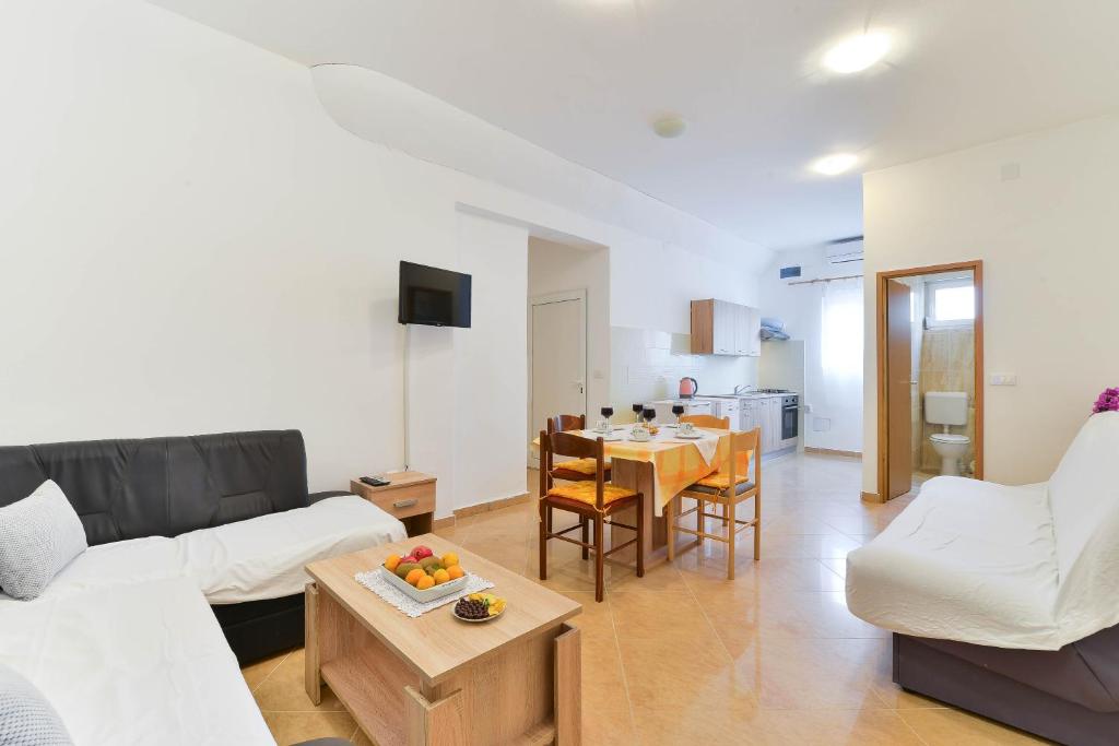 Posezení v ubytování Apartments Lavanda