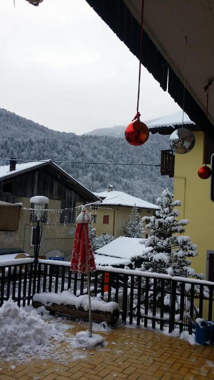 Albergo la Valle v zimě