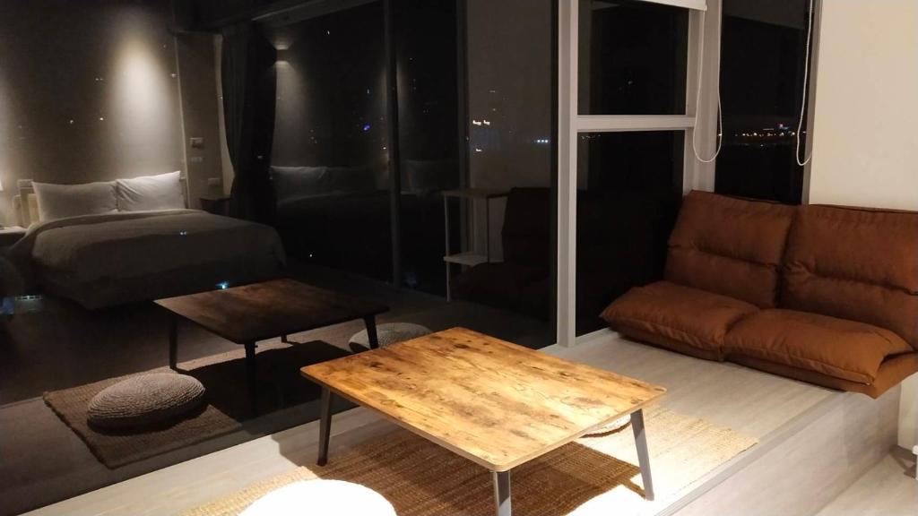 Posezení v ubytování 駐駐逢甲 Shine Residence