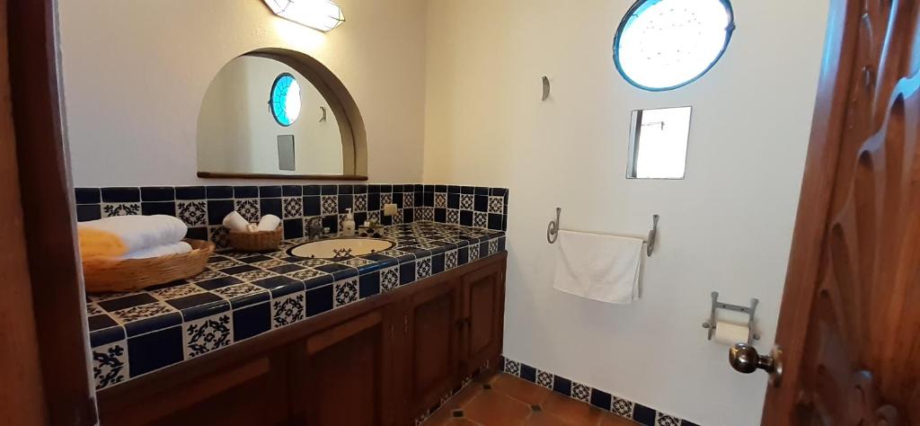 Koupelna v ubytování Casa Frida B&B