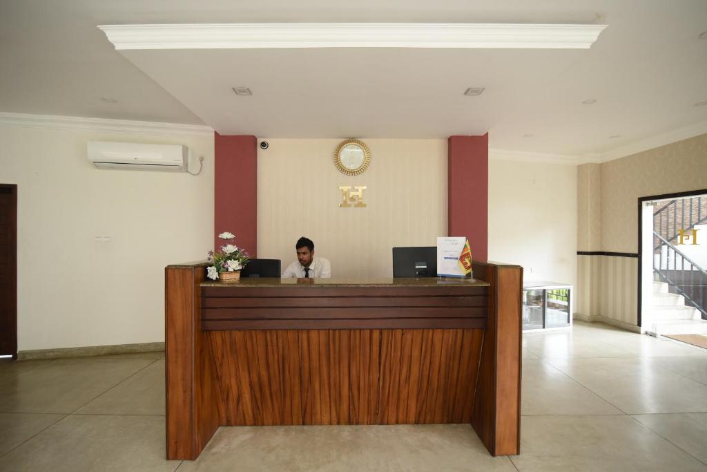 Vstupní hala nebo recepce v ubytování Galaxy City Hotel
