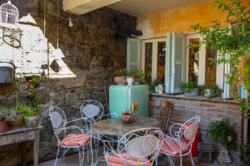 Patio nebo venkovní prostory v ubytování Tina's Country Home