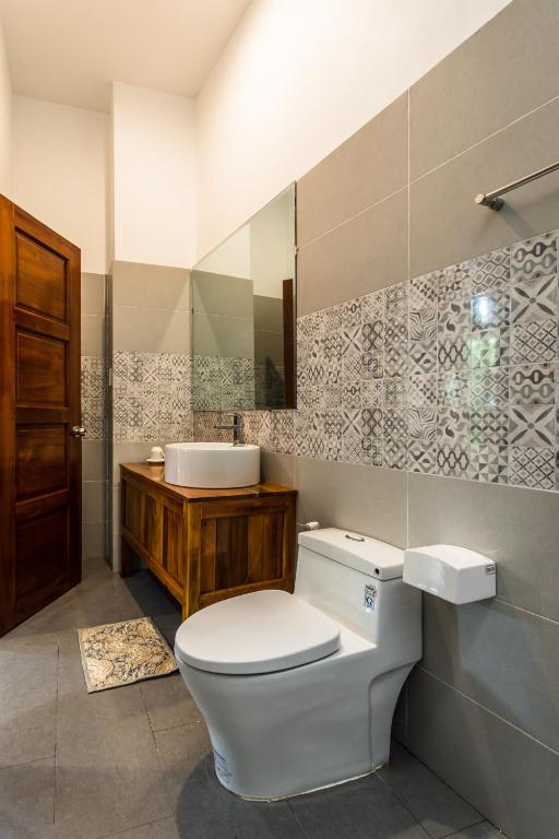 Koupelna v ubytování Miana Resort Phu Quoc