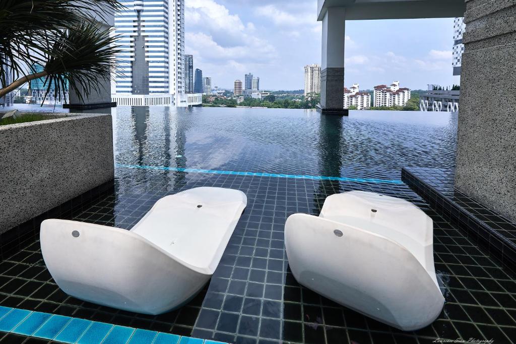 Twin Galaxy Residences 1+1 Homestay @ Johor Bahru - Estudio