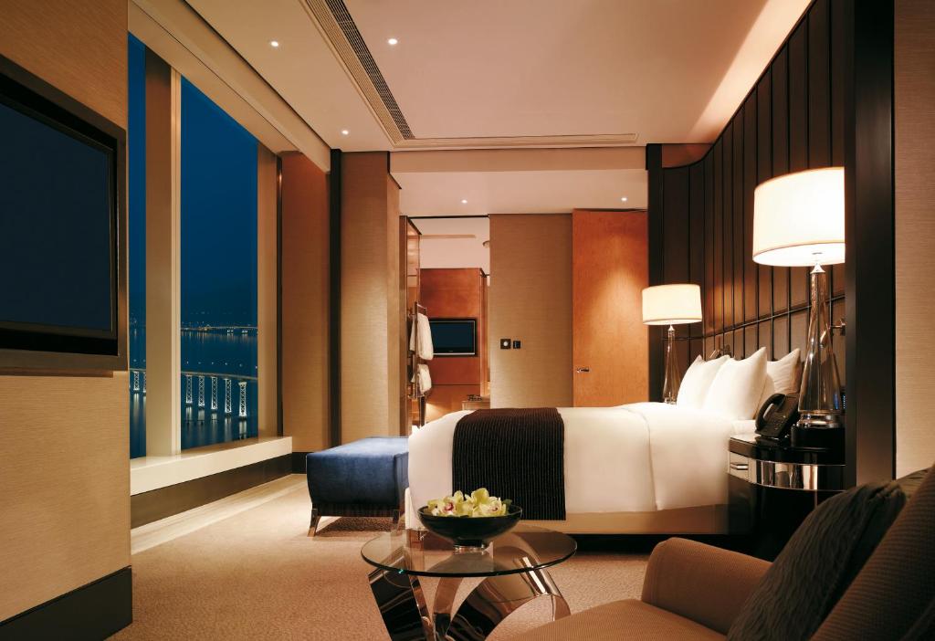 Posezení v ubytování MGM Macau