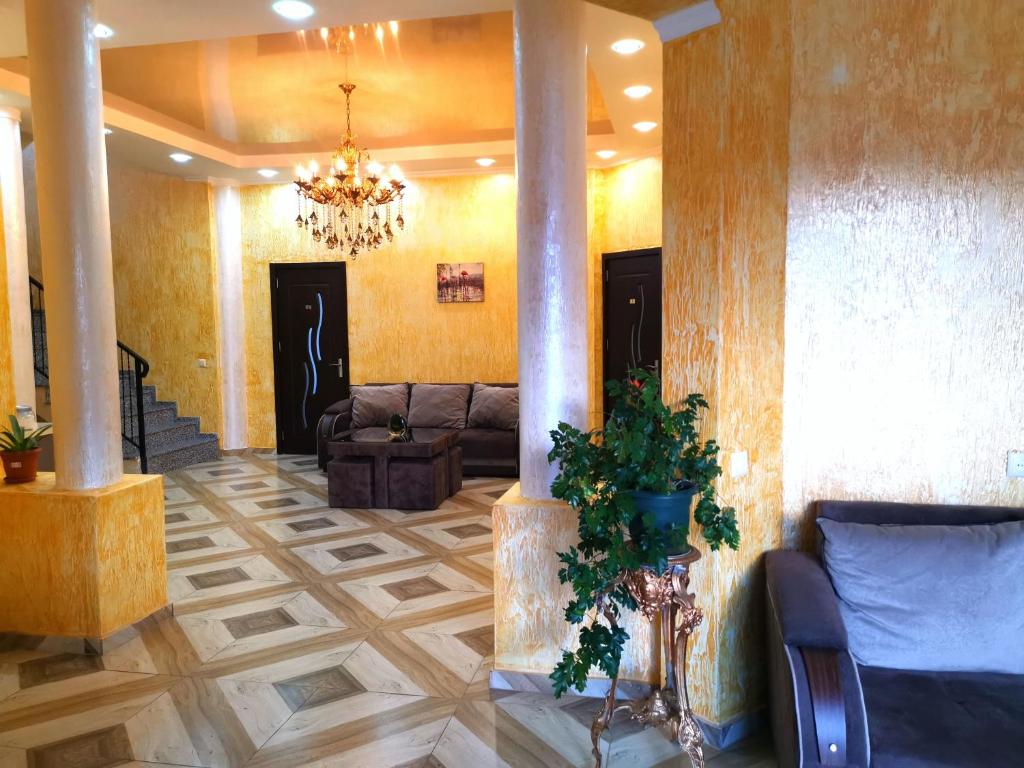 Posezení v ubytování Guest House MARINA