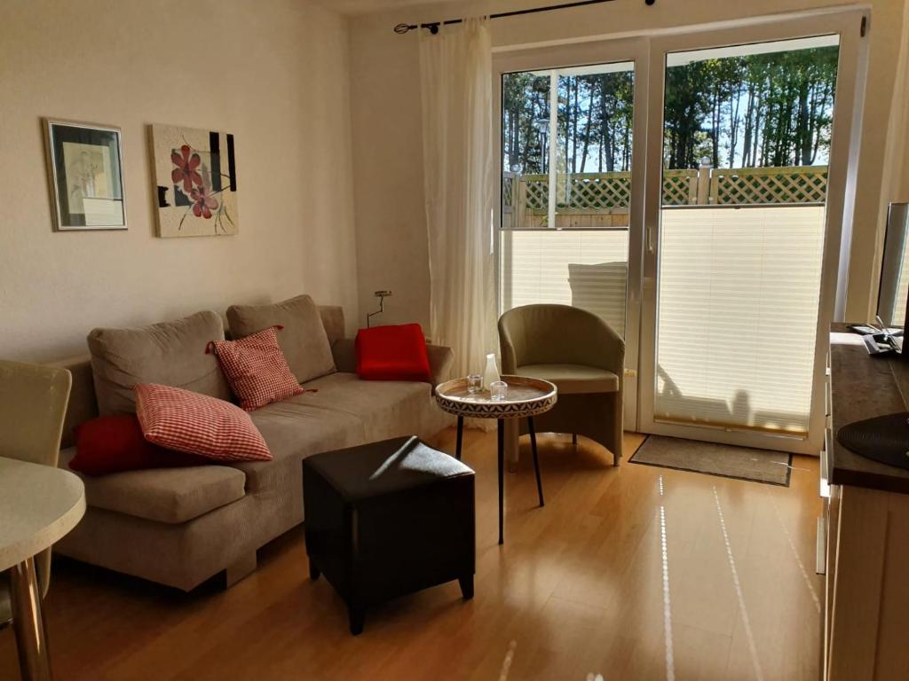 Posezení v ubytování Haus am Grömitzer Deich