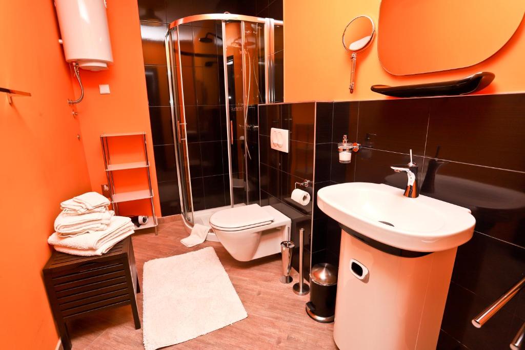 Łazienka w obiekcie Apartment I&I