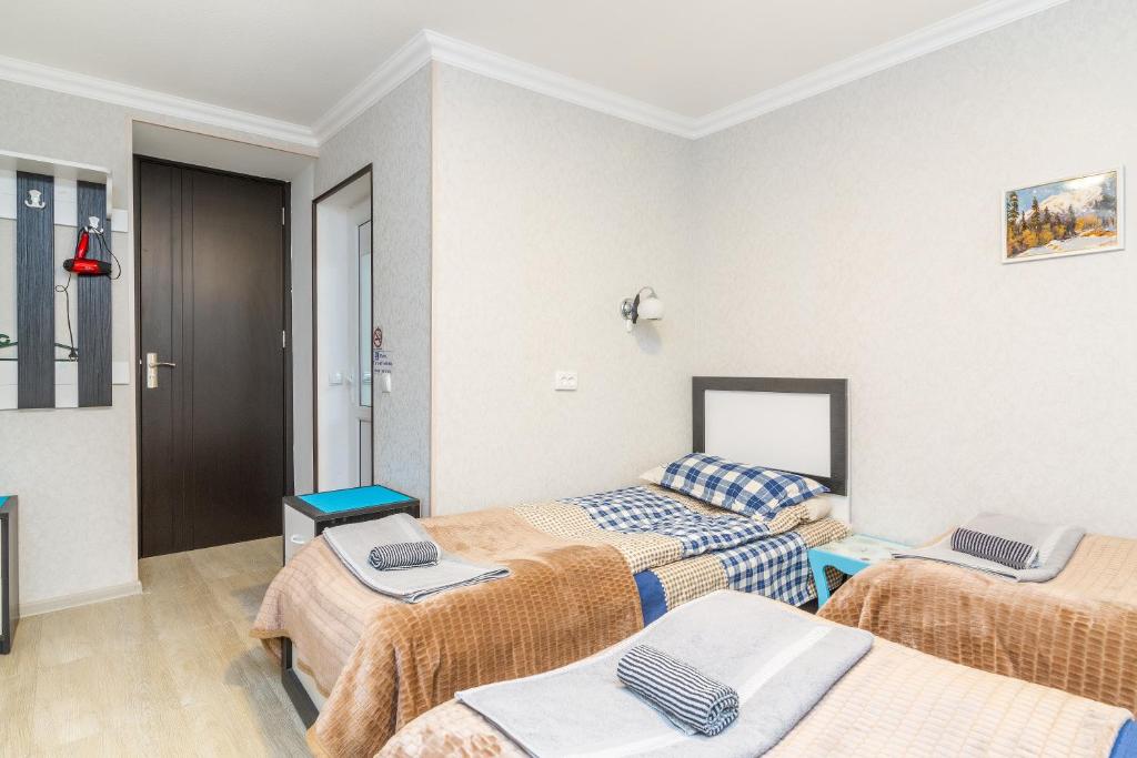 Postel nebo postele na pokoji v ubytování Guest house poligloti