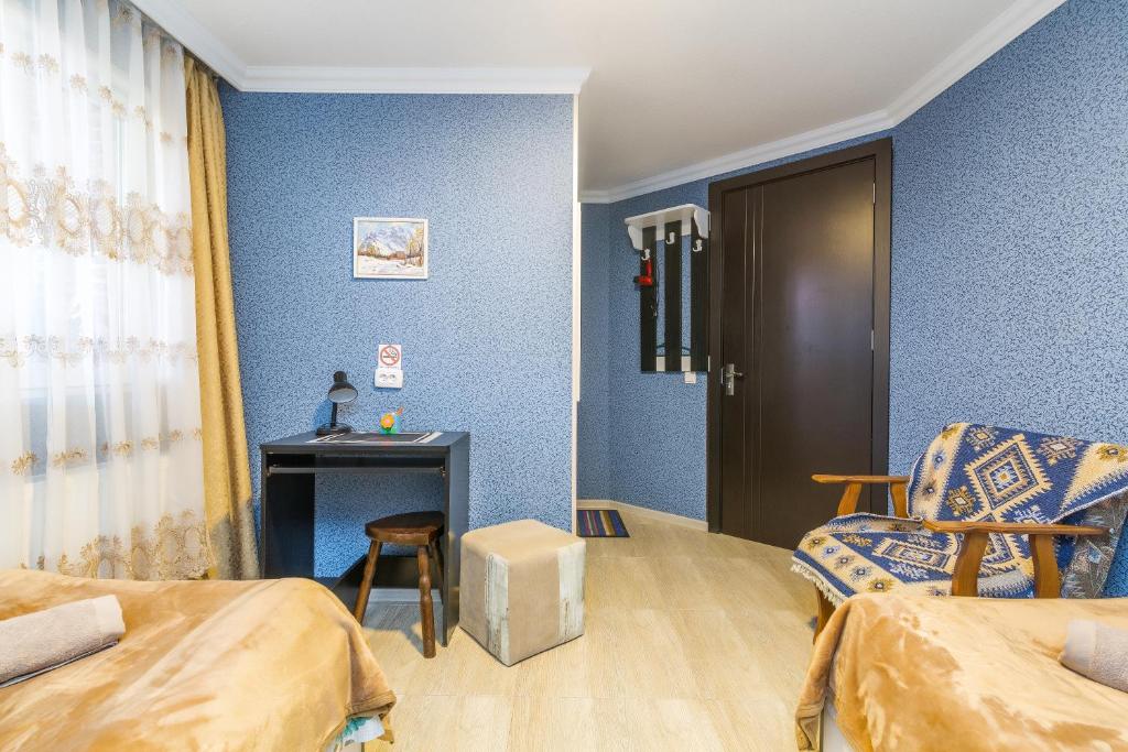 Posezení v ubytování Guest house poligloti
