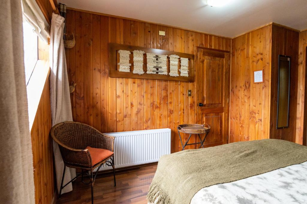 Postel nebo postele na pokoji v ubytování B&B HMüller