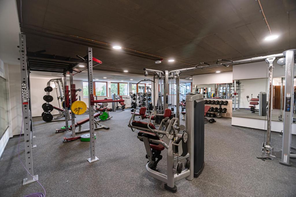 The fitness centre and/or fitness facilities at Apartment Luna Hrebienok C109
