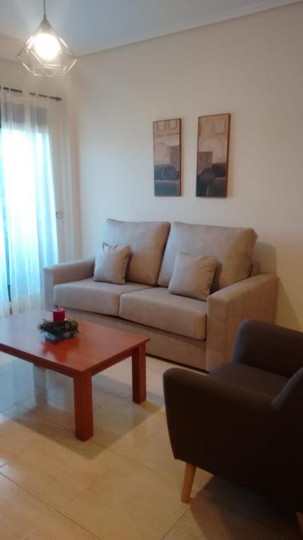 Posedenie v ubytovaní Apartamento primera línea playa d samil