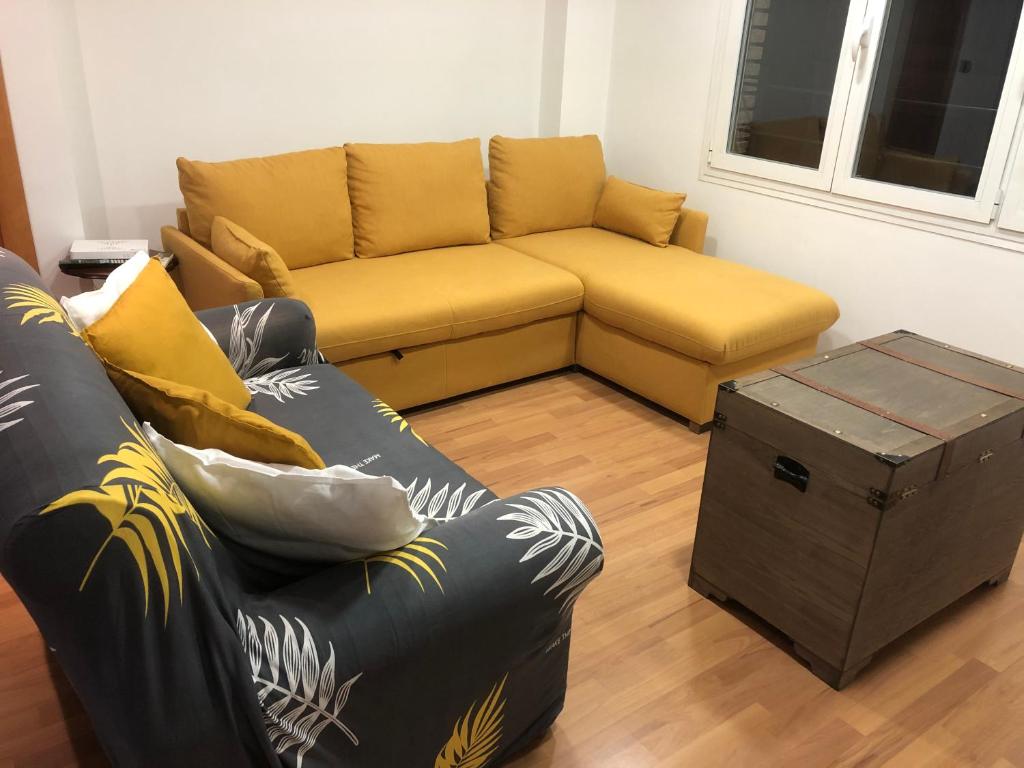 Posezení v ubytování Ílios Soho Apartamentos