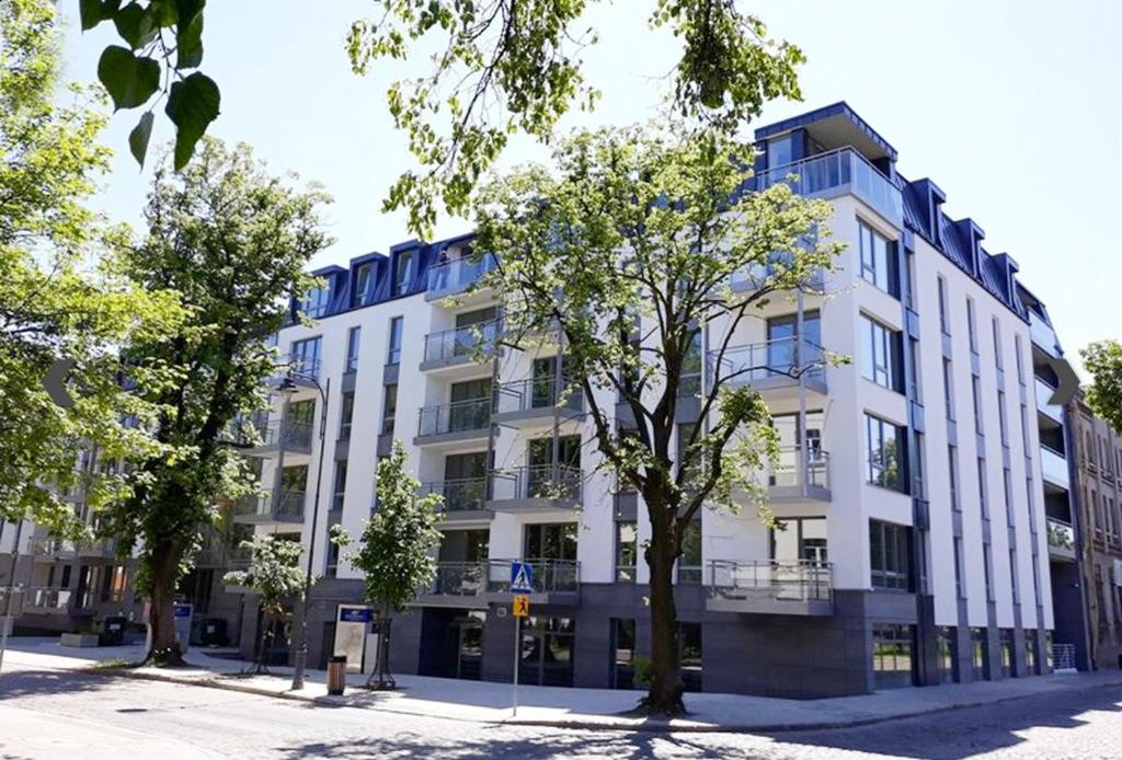 Budova, v ktorej sa apartmán nachádza