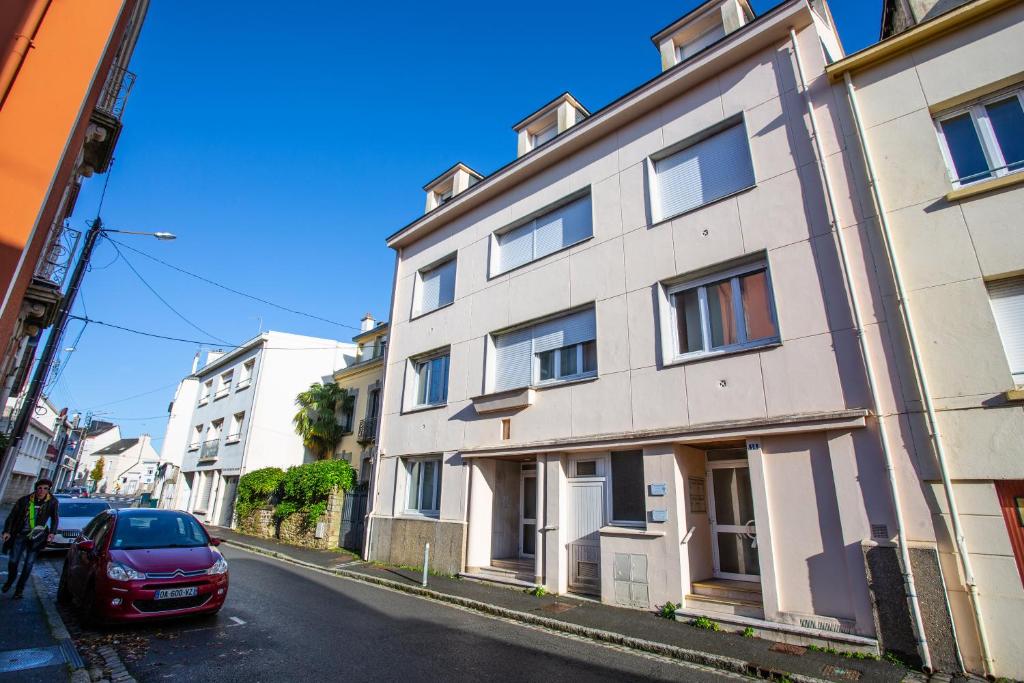 Budova, kde se apartmán nachází