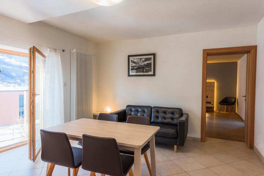 Posezení v ubytování Residence-Garni Haus Tschenett