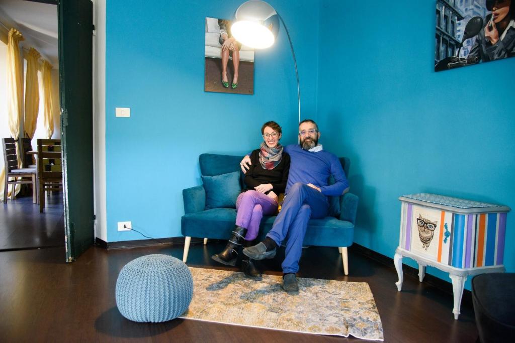 Posezení v ubytování B&B Piccoli Leoni