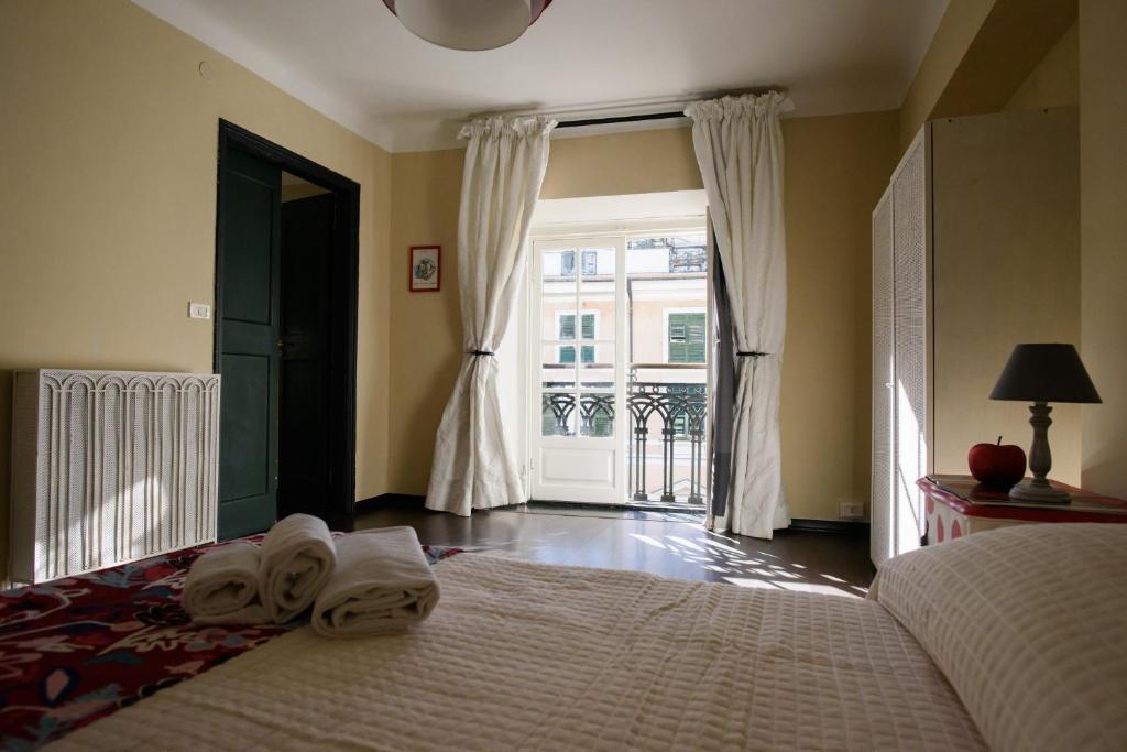 Postel nebo postele na pokoji v ubytování B&B Piccoli Leoni