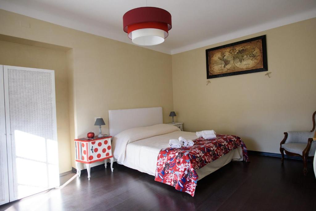 Postel nebo postele na pokoji v ubytování B&B Piccoli Leoni