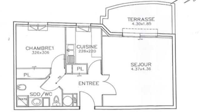 Appartement Palais des Dômes avec piscine