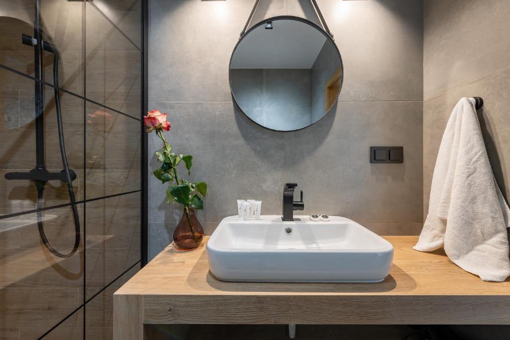 Kúpeľňa v ubytovaní P&O Apartments Służewiec