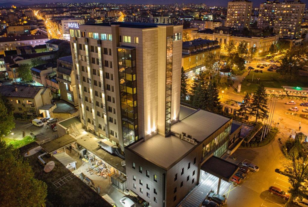 Nespecifikovaný výhled na destinaci Kragujevac nebo výhled na město při pohledu z hotelu