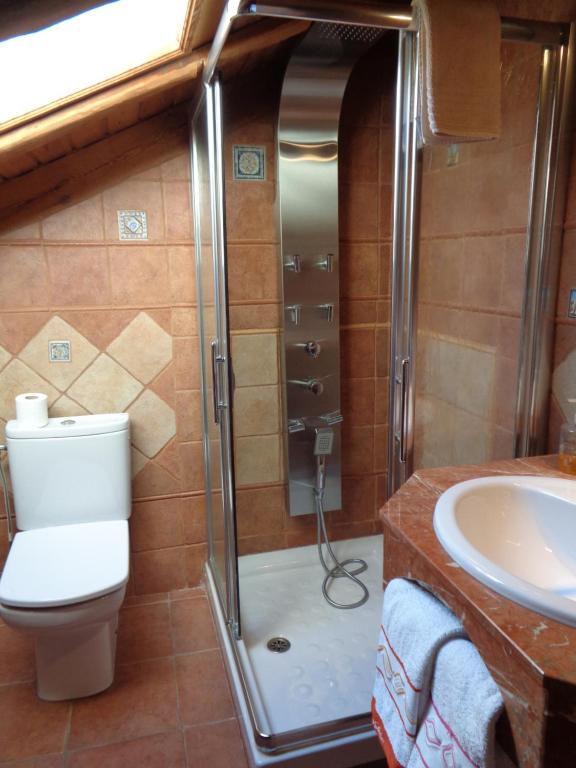 Kúpeľňa v ubytovaní HOTEL RURAL LA ROMEROSA
