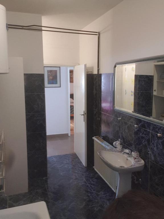 Vonios kambarys apgyvendinimo įstaigoje Apartments Zenit