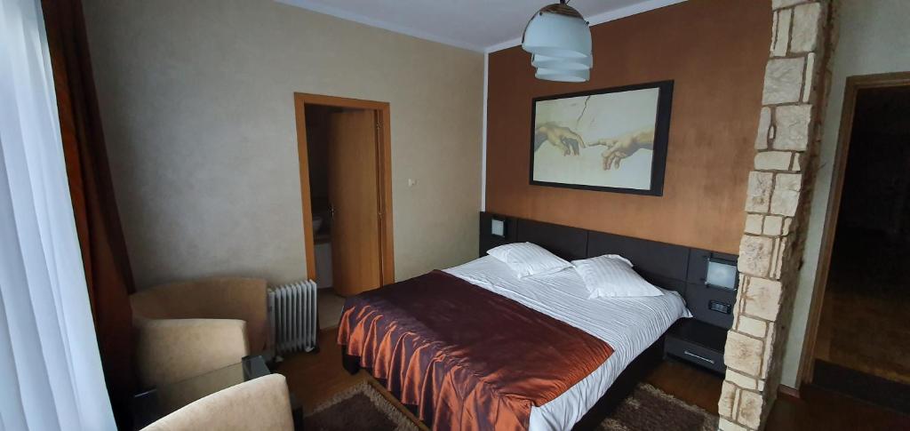 Postel nebo postele na pokoji v ubytování Villa Onix