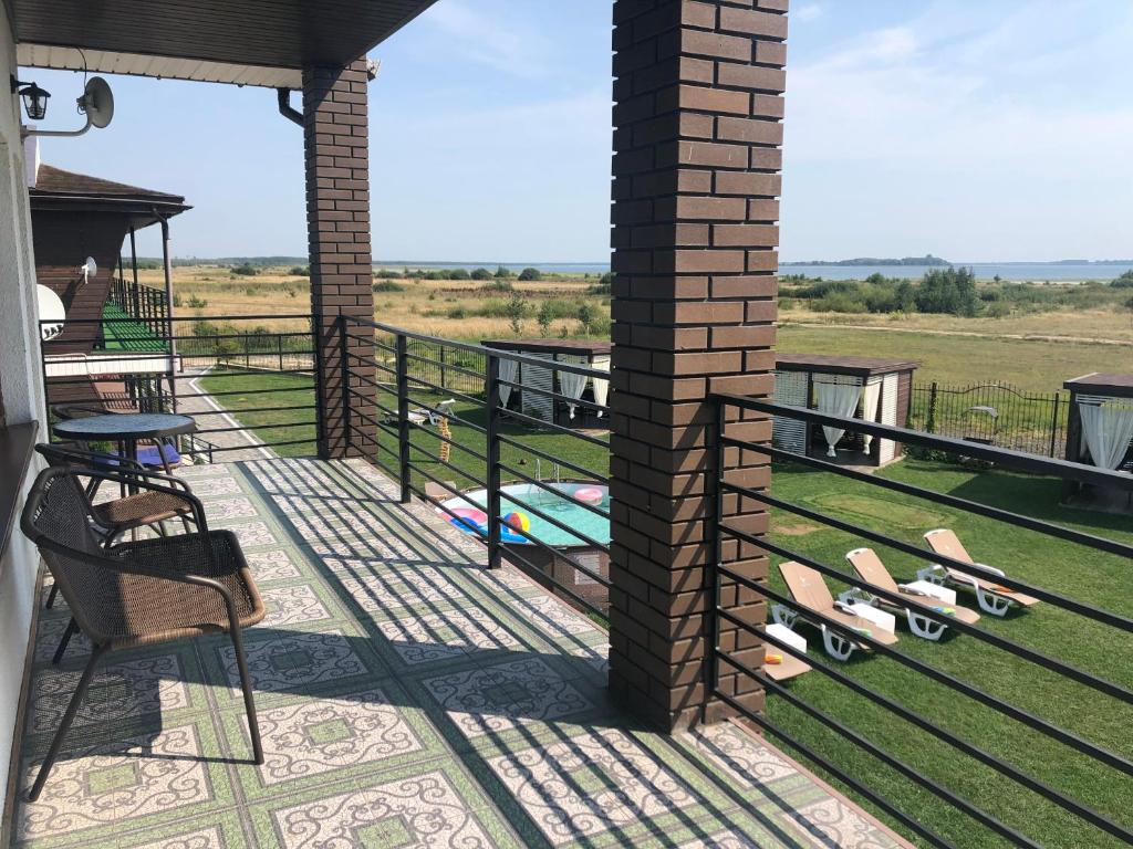 Balkón nebo terasa v ubytování Lago Casa