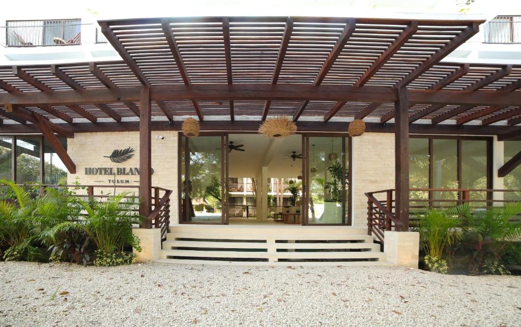 Exteriér nebo vchod ubytování Hotel Blanco Tulum Adults Only