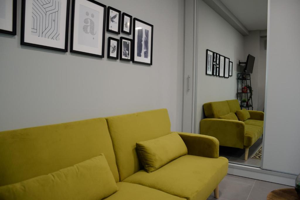 Posezení v ubytování Dreamstudio in the city center