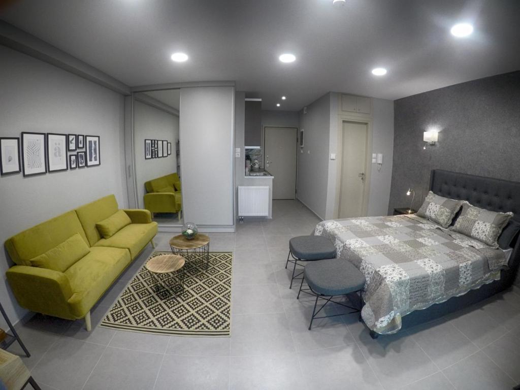 Posezení v ubytování Dreamstudio in the city center