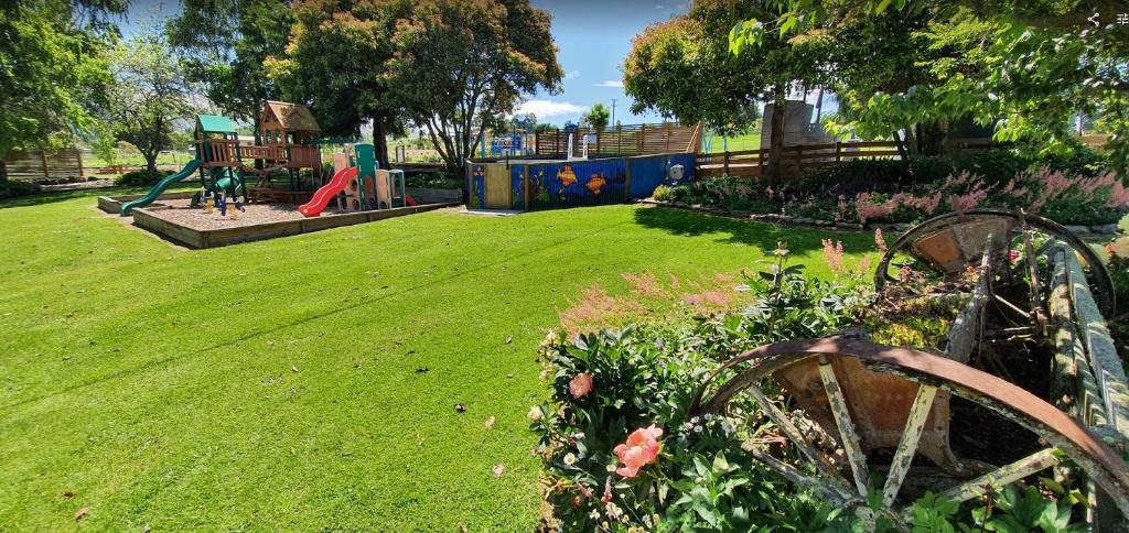 Zahrada ubytování Roxburgh Clutha Gold TOP 10 Holiday Park