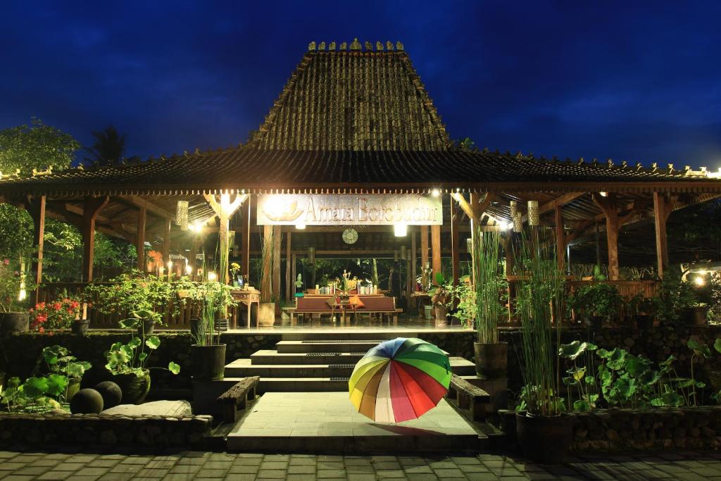 Zahrada ubytování Amata Borobudur Resort
