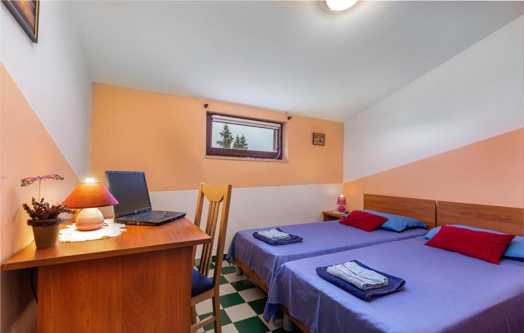 Postel nebo postele na pokoji v ubytování Apartments Branislav 1927
