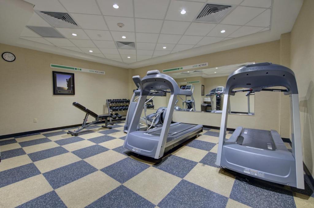 Fitness centrum a/nebo fitness zařízení v ubytování Holiday Inn Plainview-Long Island by IHG