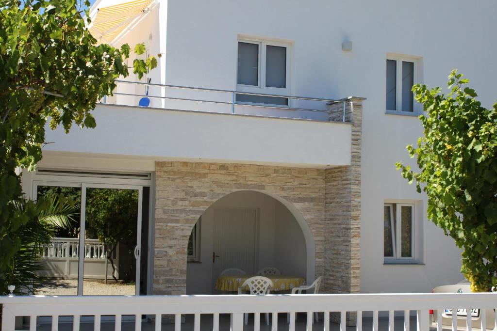 Balkón nebo terasa v ubytování Apartments Ante