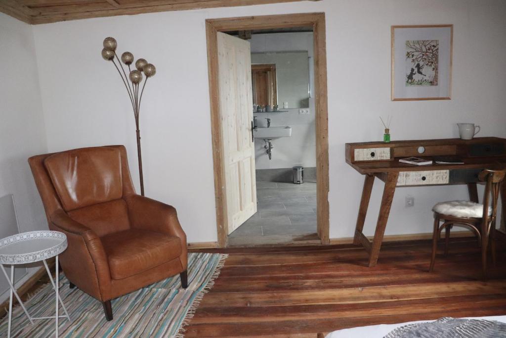 Posezení v ubytování Haus Neuwirt