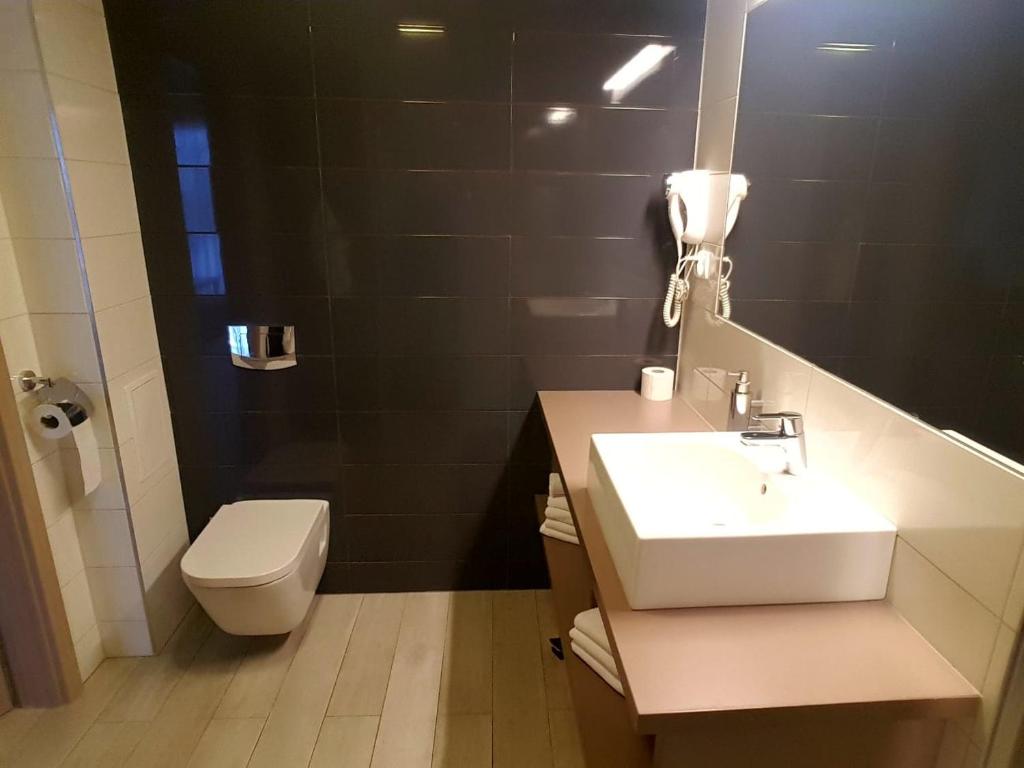 Kúpeľňa v ubytovaní Atrakcyjny Apartament Czarna Góra