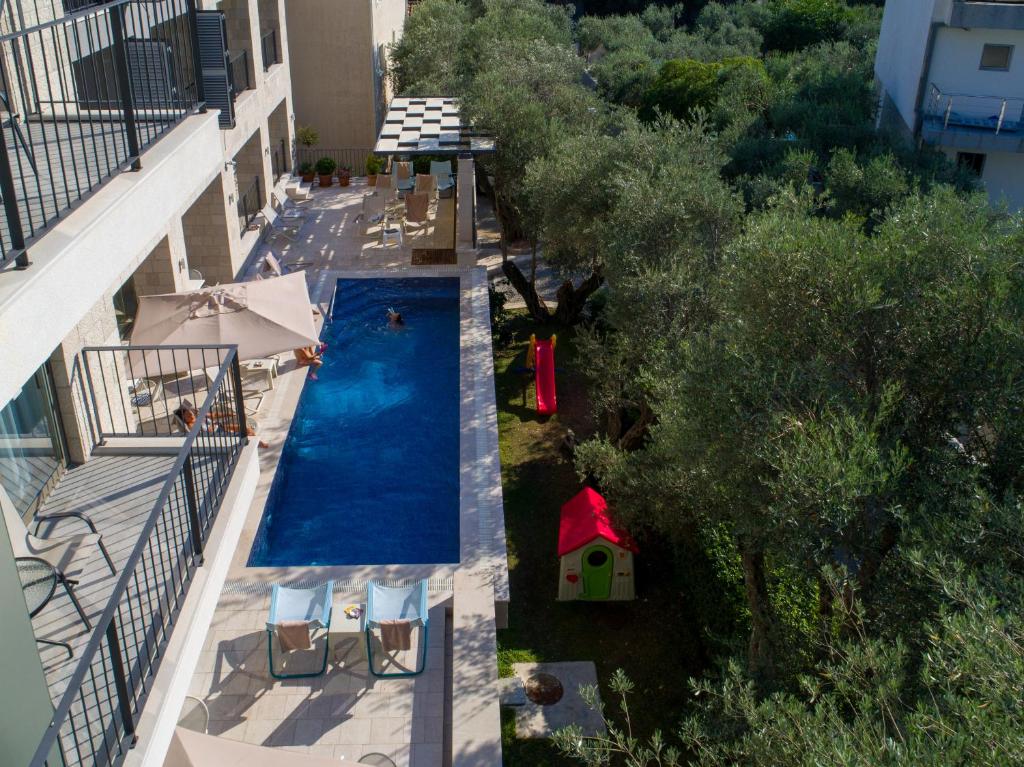 Bazén v ubytování Hotel Eleven nebo v jeho okolí