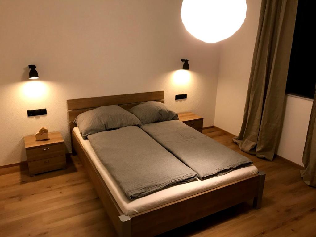 Postel nebo postele na pokoji v ubytování Apart am Waldnerhof