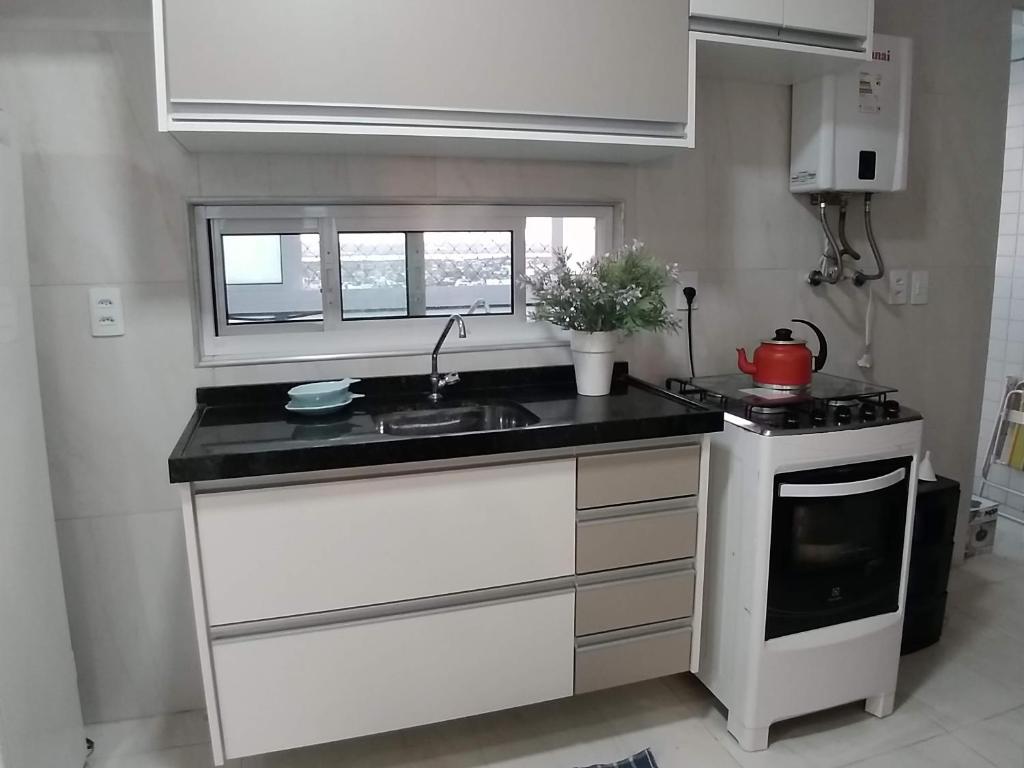  Apartamento Aconchegante com Vista para o Mar e Ilha do Amor