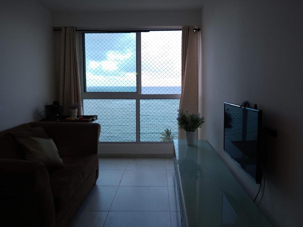  Apartamento Aconchegante com Vista para o Mar e Ilha do Amor